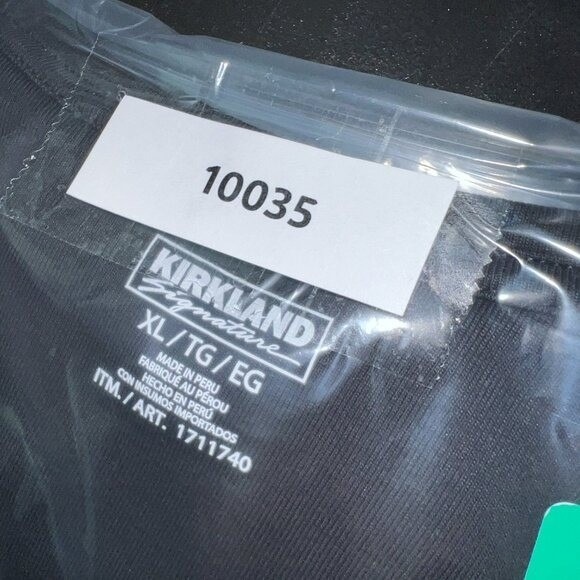 Kirkland Signature Black V Neck T-Shirt Womens XL Extra Large Top - Picture 10 of 10